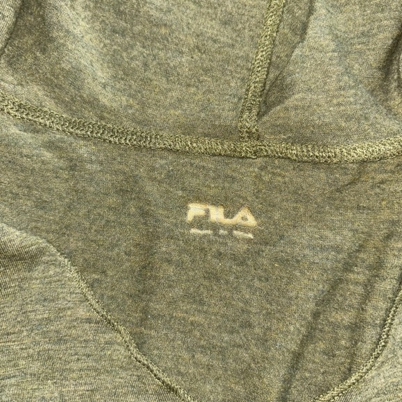 Fila Green Hooded Lightweight Soy Blend Floral Jacket Women’s S Activewear - Picture 9 of 12